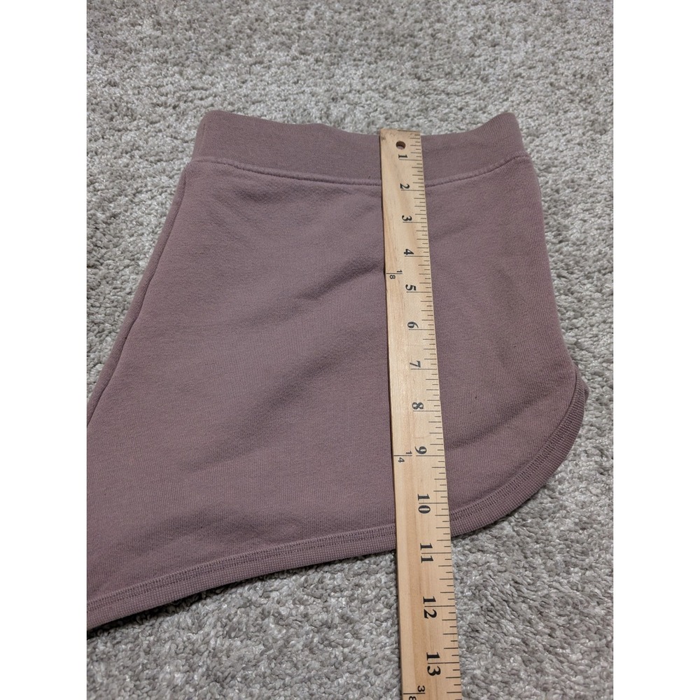 Victoria Sport Shorts Womens L Mauve Purple Dolphin Drawstring Lounge Athletic - Picture 5 of 7